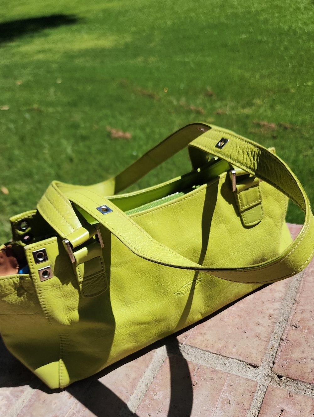 Lime Green Women’s Shoulder Bag